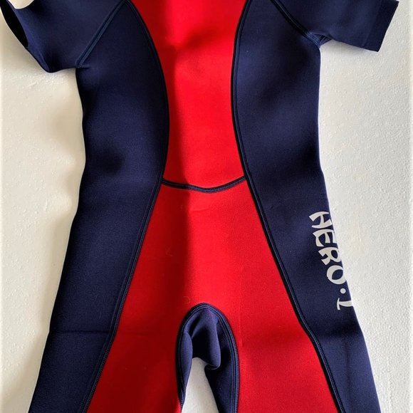 NWT HEVTO Wetsuit Kids Youth Size 8 - Picture 3 of 6
